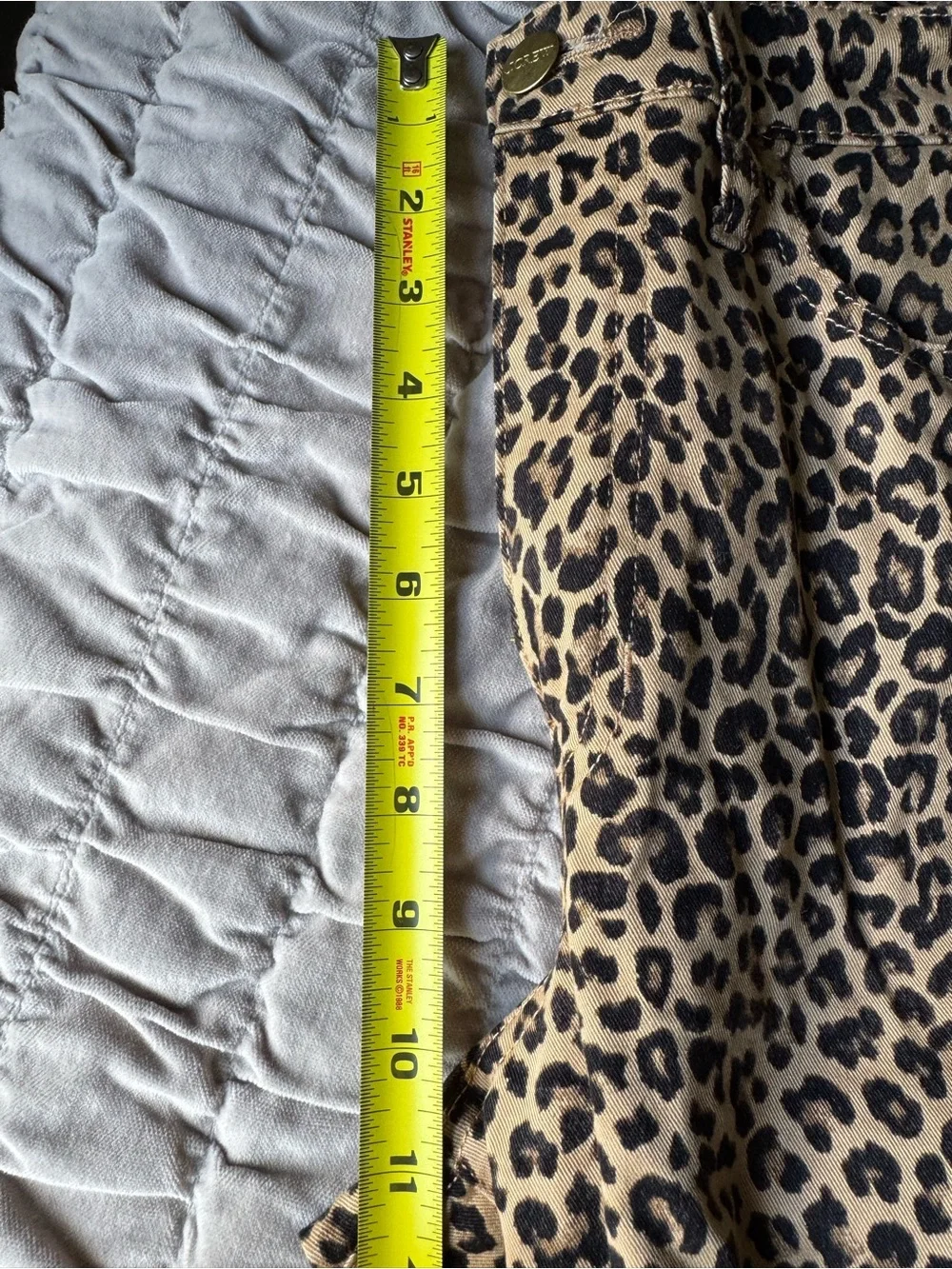 J. Crew Leopard Print Pants in Tan and Black